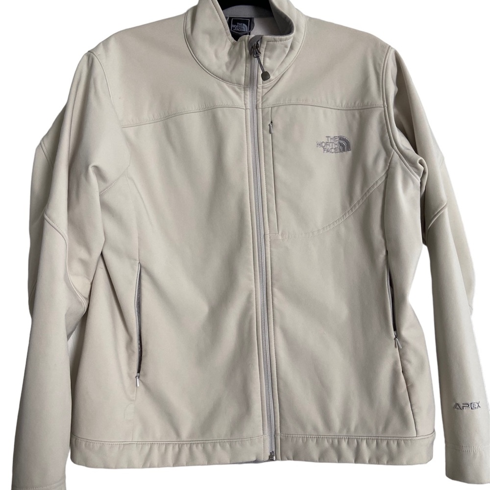 The North Face Women's Cream Softshell Utility Jacket